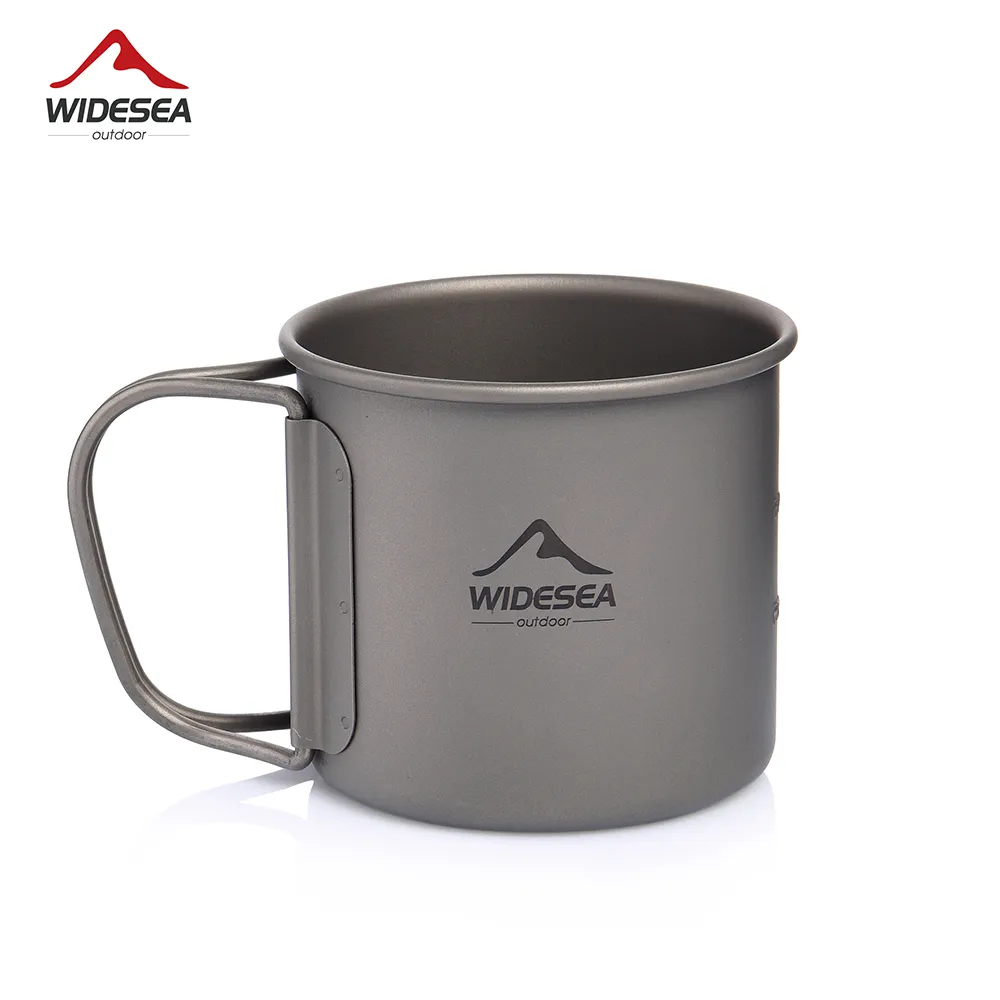 Camping Cooking And Dining Set - キャンプ用マグチタンカップ観光用食器ピクニック用品屋外キッチン用品旅行料理セット調理器具ハイキング