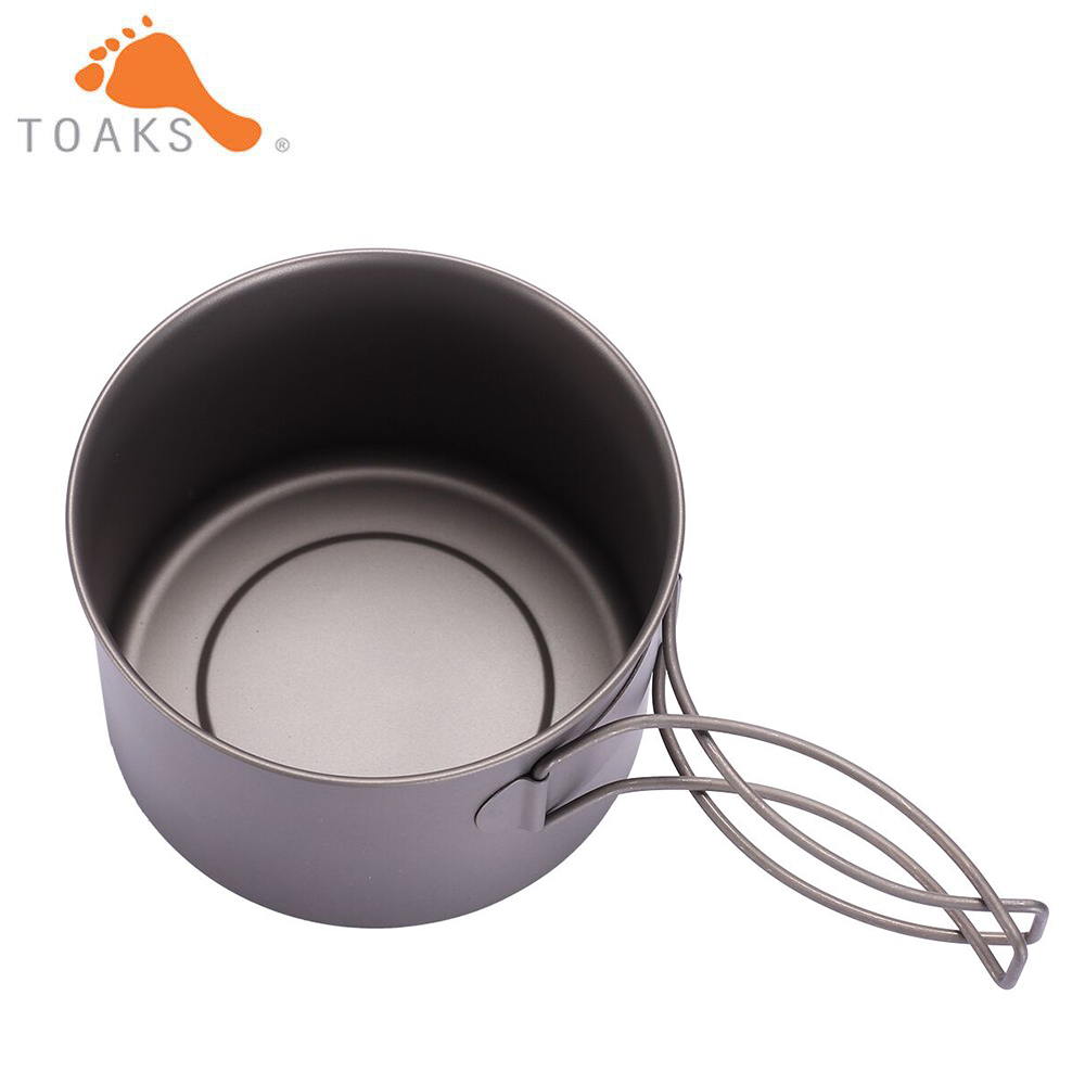 Toaks BWL-550折りたたみハンドル付きキャンプチタ - Camping Cooking Bowl のレビューと価格