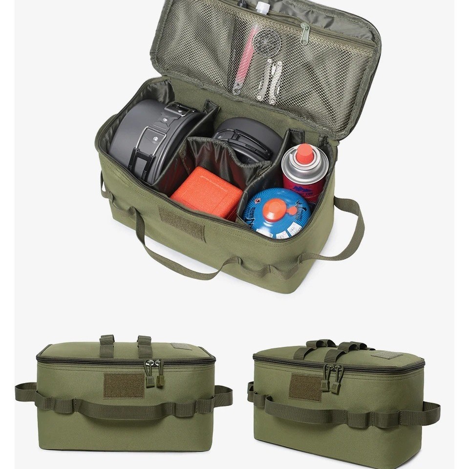 キャンプガスタンク収納袋屋外大容量グランドネイルツールバッグ - Camping Outdoor Cooking Set のレビューと価格