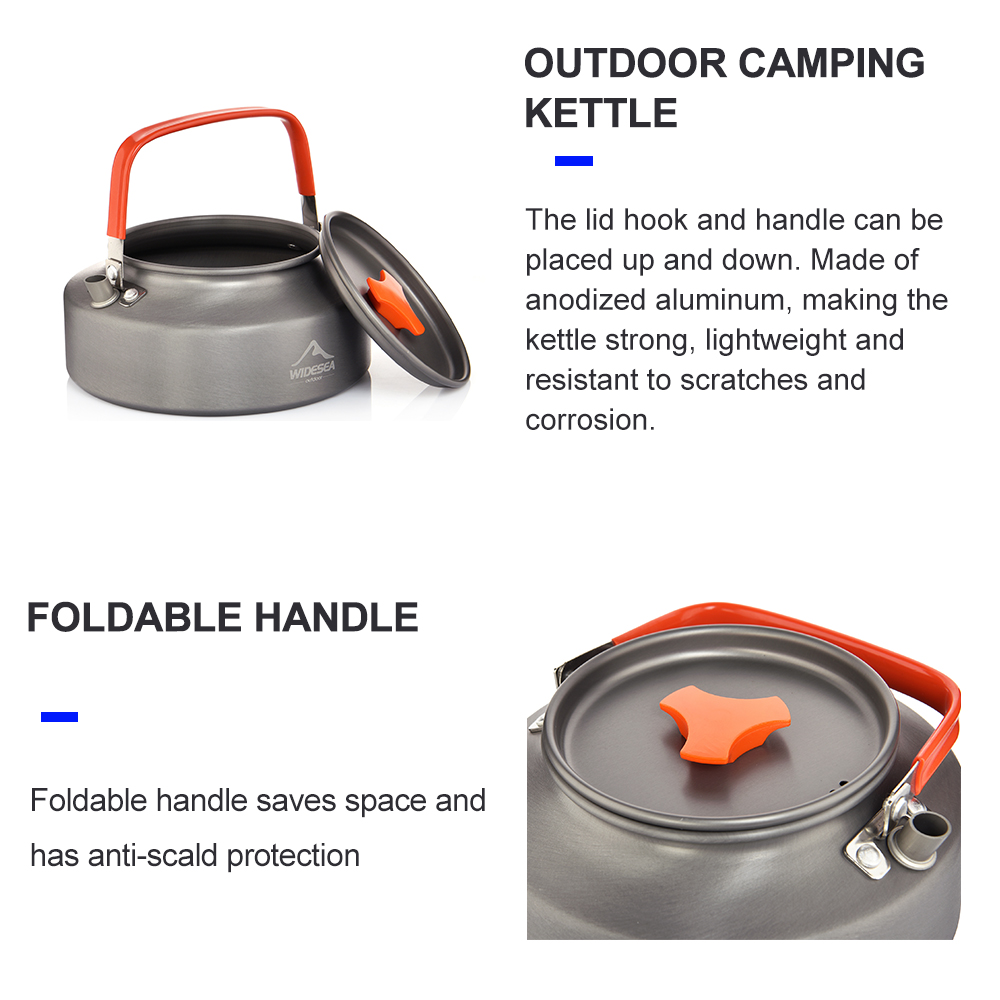 Widesea 1.1L 2L1.5L キャンプウォーターケ - Camping Cooking Unit のレビューと価格