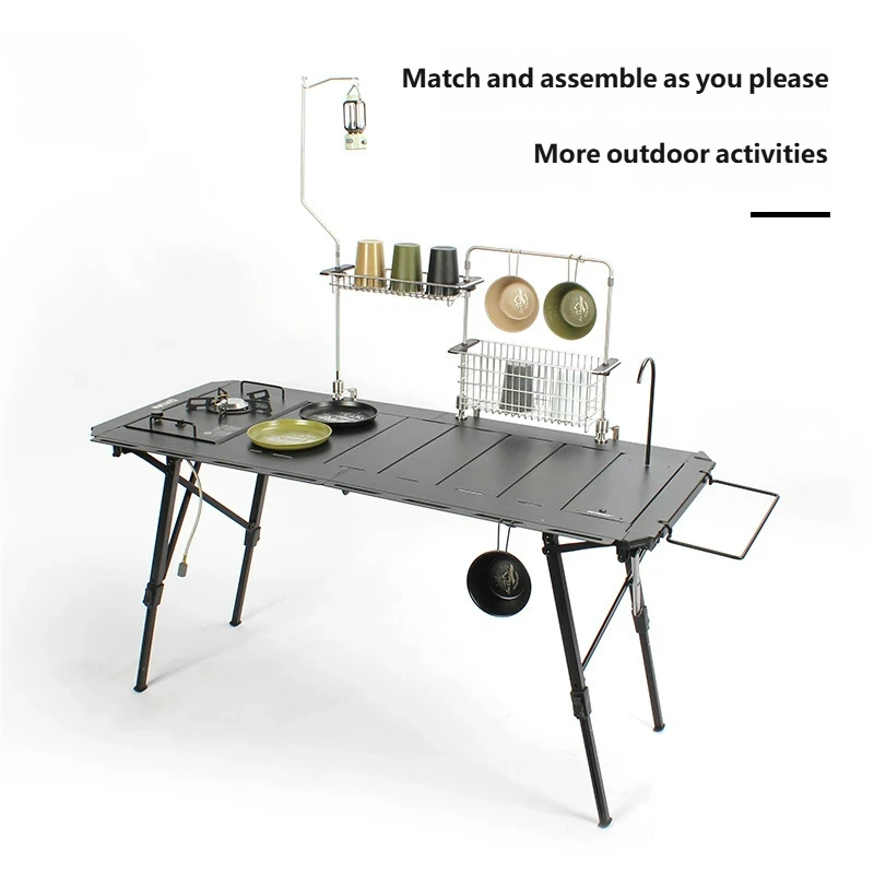 ポータブルアルミ合金 Igt テーブル屋外キャンプ折りたたみ - Camping Cooking Area のレビューと価格