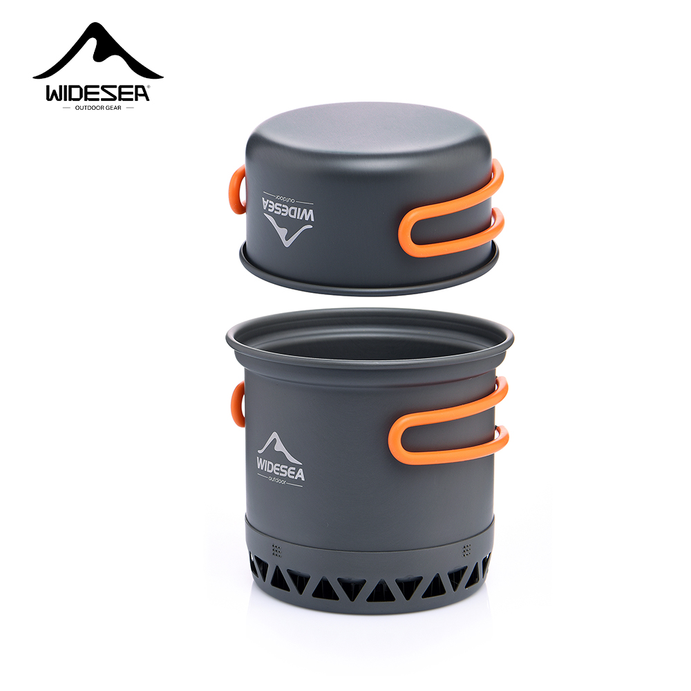 屋外キャンプポット 1.3L 2.3L 調理器具屋外調理ケト - Camping Cooking And Dining Set のレビューと価格