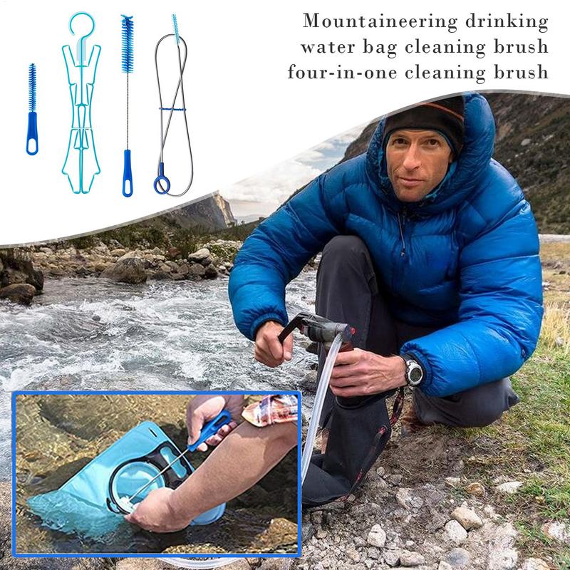 水水分補給袋クリーニングブラシキットプラスチック屋外飲料水バ - Camping Cooking Unit のレビューと価格