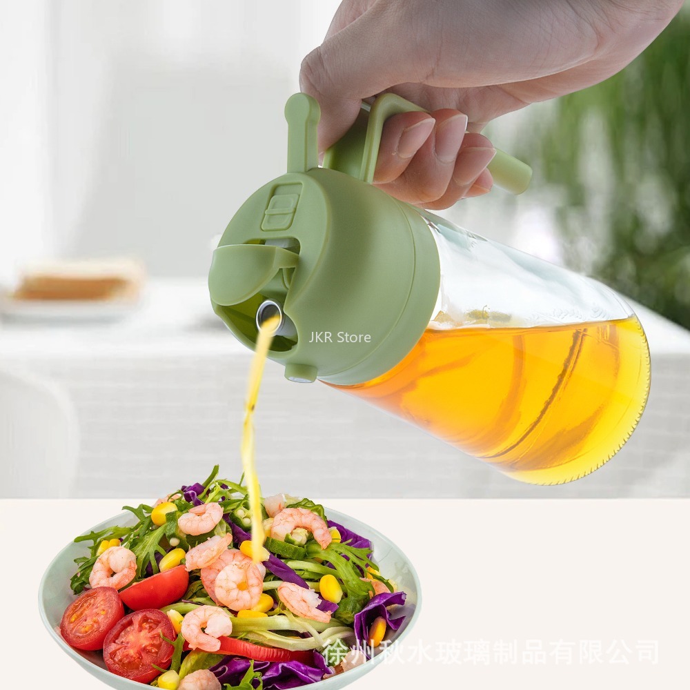 2 in 1 オリーブオイルスプレーディスペンサーボトル 大 - Camping Cooking Area のレビューと価格