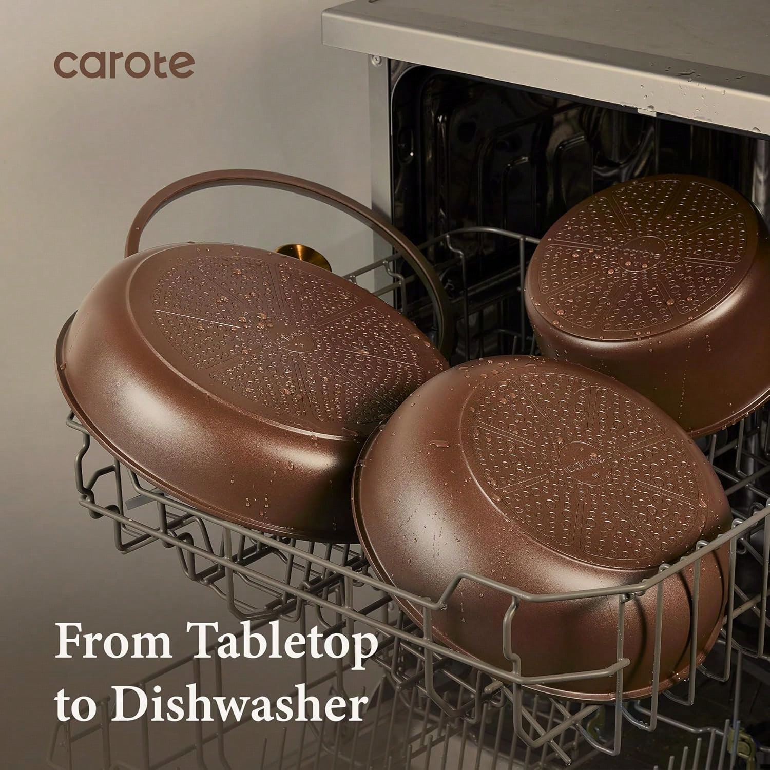 CAROTE 25点セット ノンスティック鍋フライパンセット - Camping Cooking Set Detachable Handle のレビューと価格