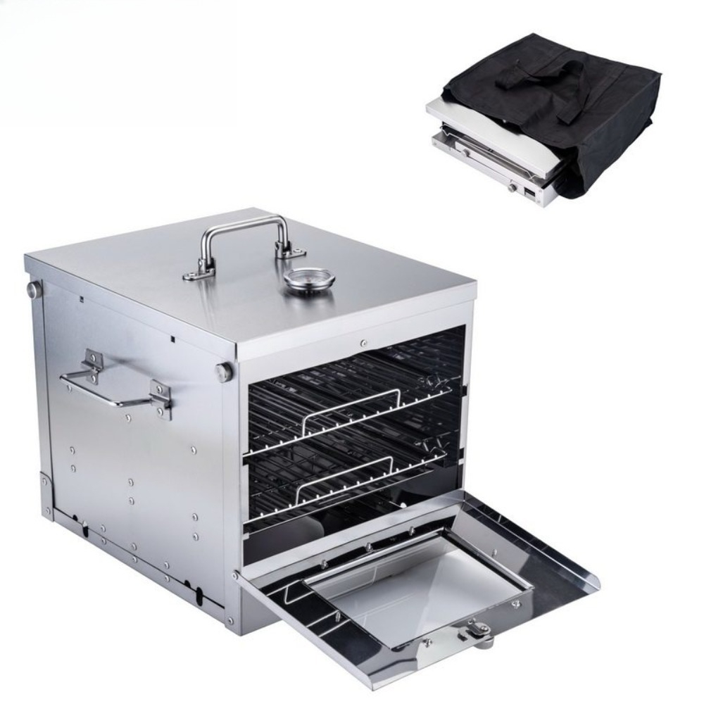 屋外キャンプ用家庭用コンロ、ステンレス製可視化フル折りたたみ - Camping Cooking Area のレビューと価格